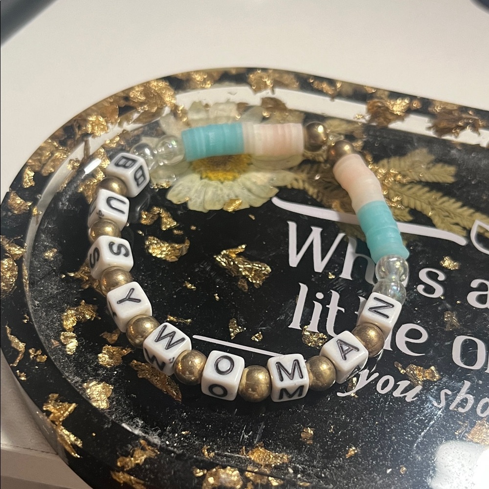 ❤️‍🔥BOGO FREE handmade Sabrina Carpenter Busy Woman Short Sweet Beaded Bracelet